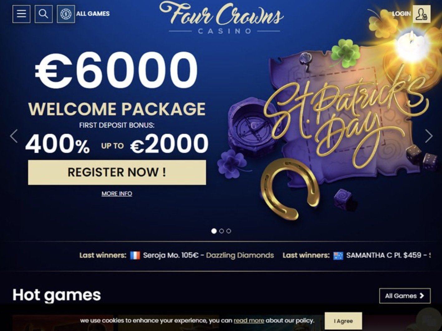 4crowns casino login